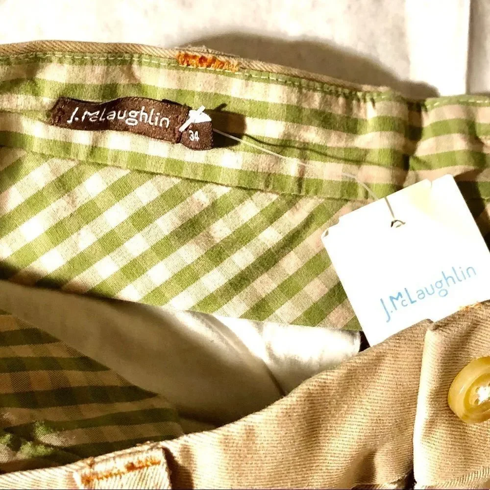 JMCLaughlin Khaki Twill Pants